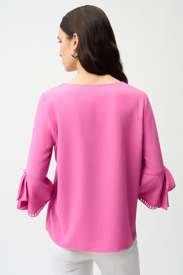 Joseph Ribkoff Casual Puff Sleeve Pullover