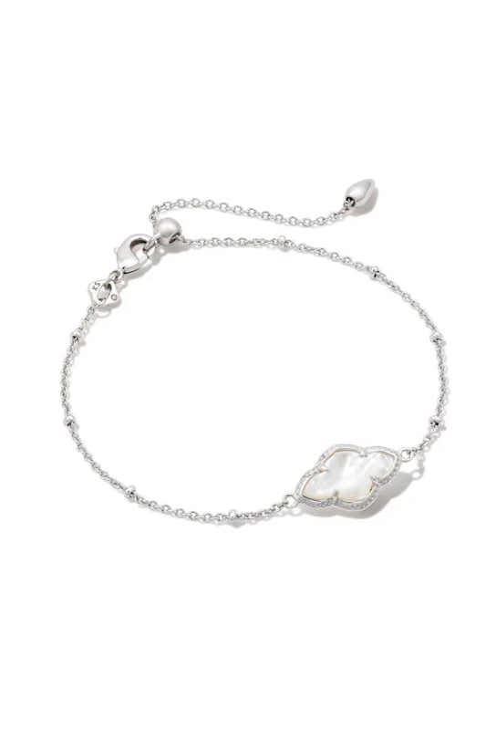 Kendra Scott Abbie Satellete Chain Bracelet - Silver