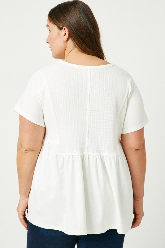 Plus Size Natural Top
