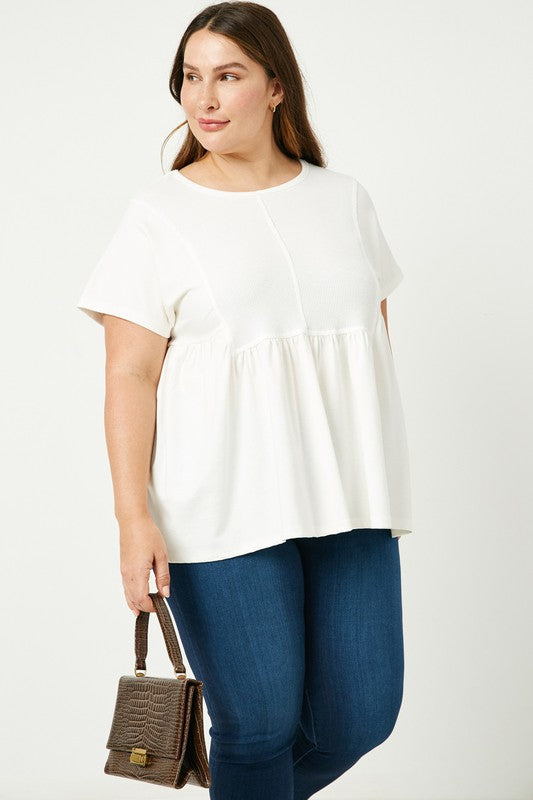 Plus Size Natural Top