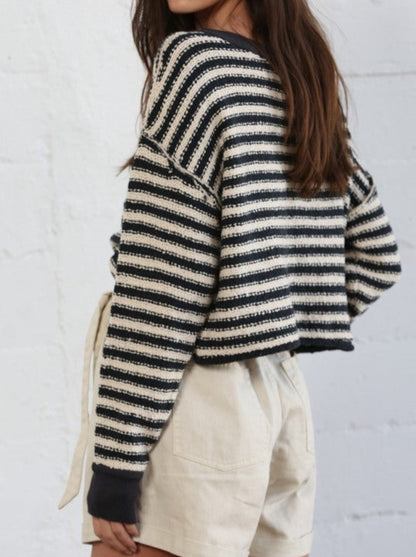 Marley Striped Knit Top