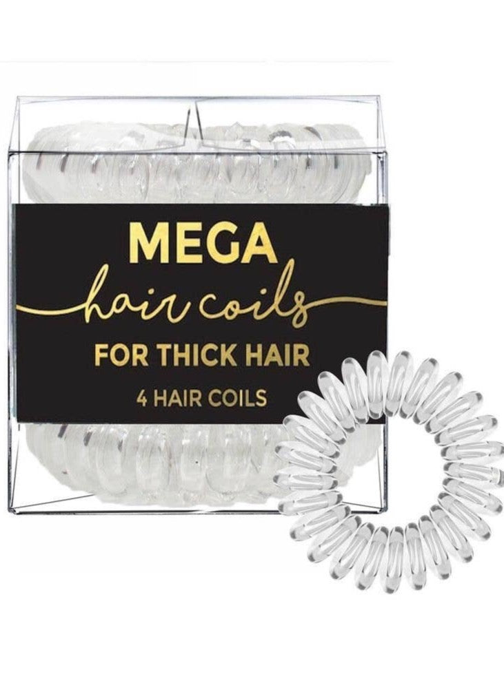 Transparent Mega Hair Coil (Pack of 4)