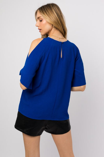 All Business Top - Royal Blue