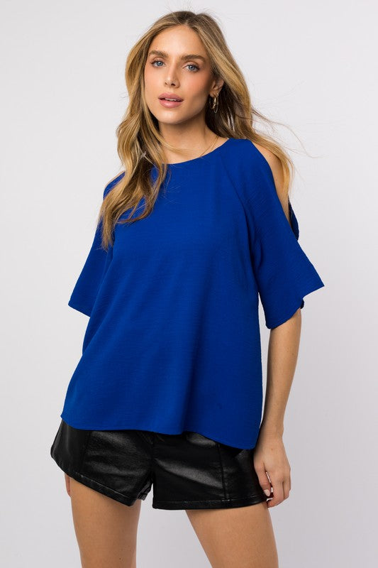 All Business Top - Royal Blue