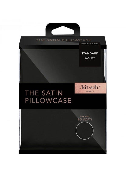 Satin Pillowcase - Black