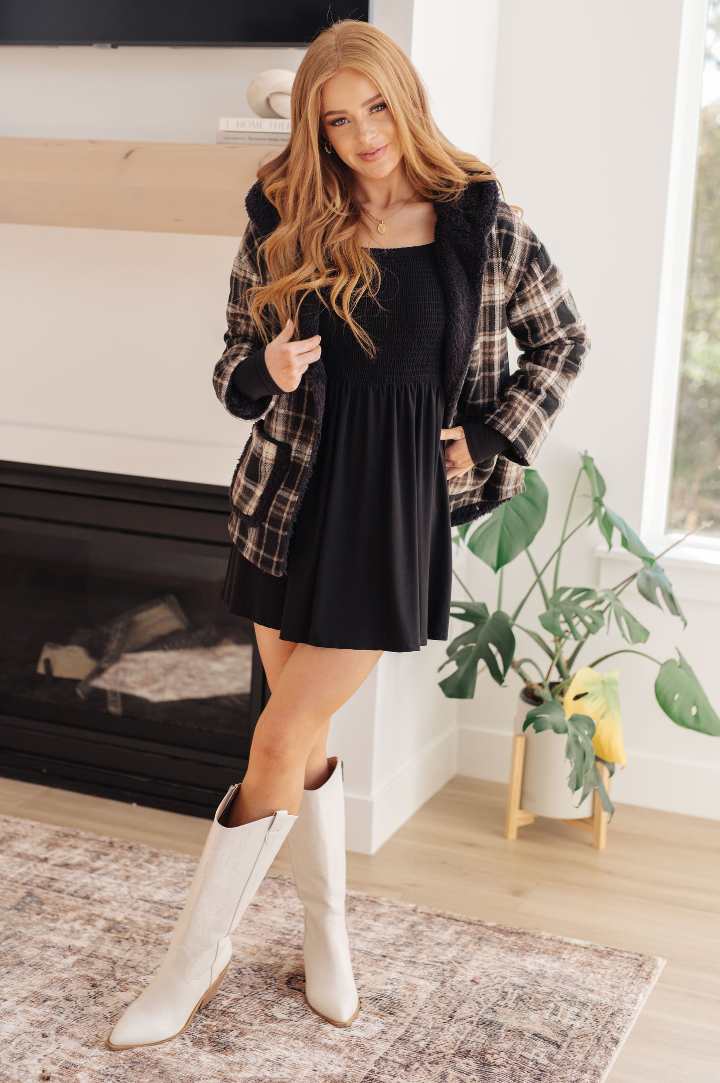 In the Thick of It Long Sleeve Dress (Online Exclusive)