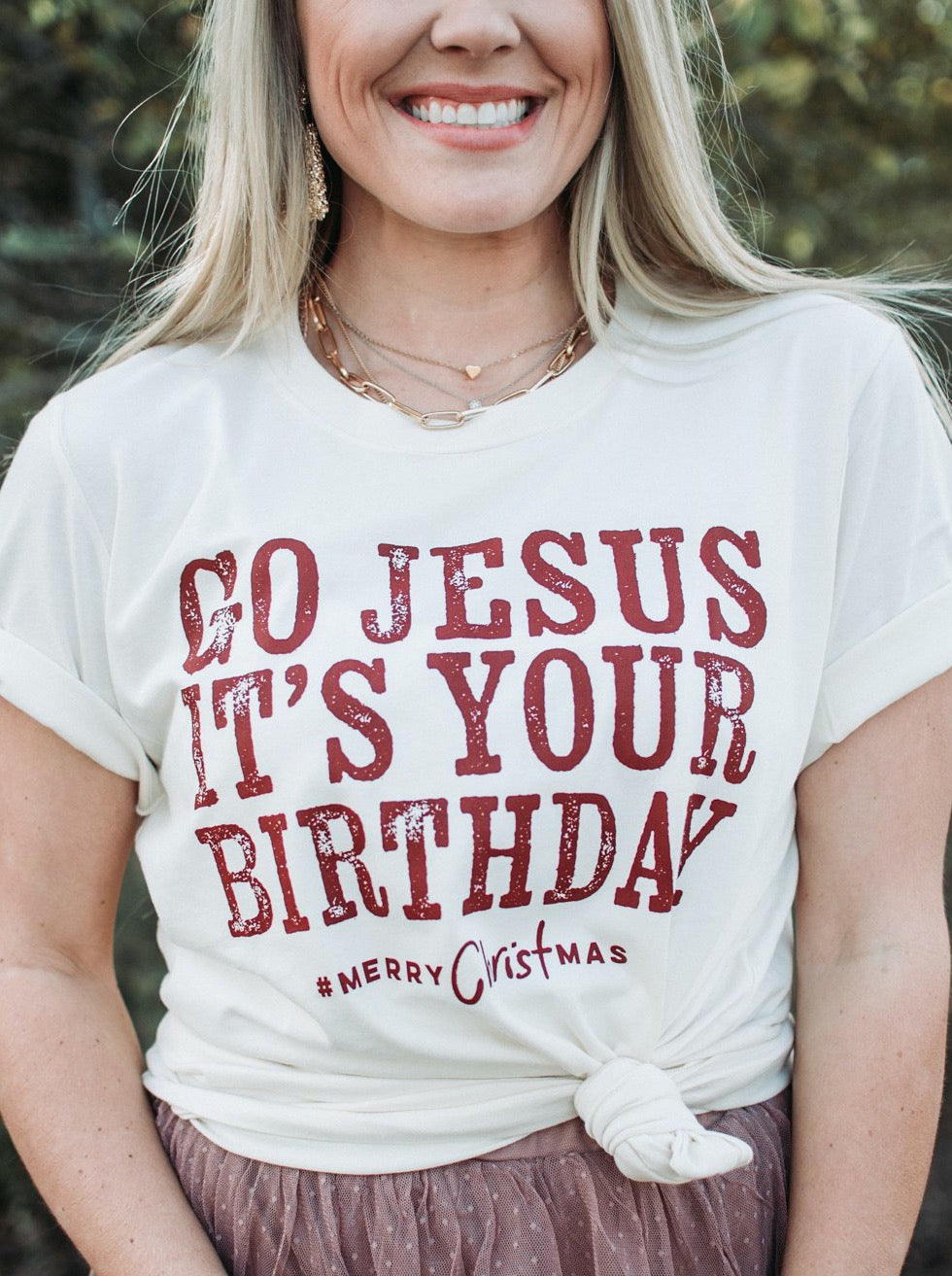 Go Jesus - It's Your Birthday Graphic Tee