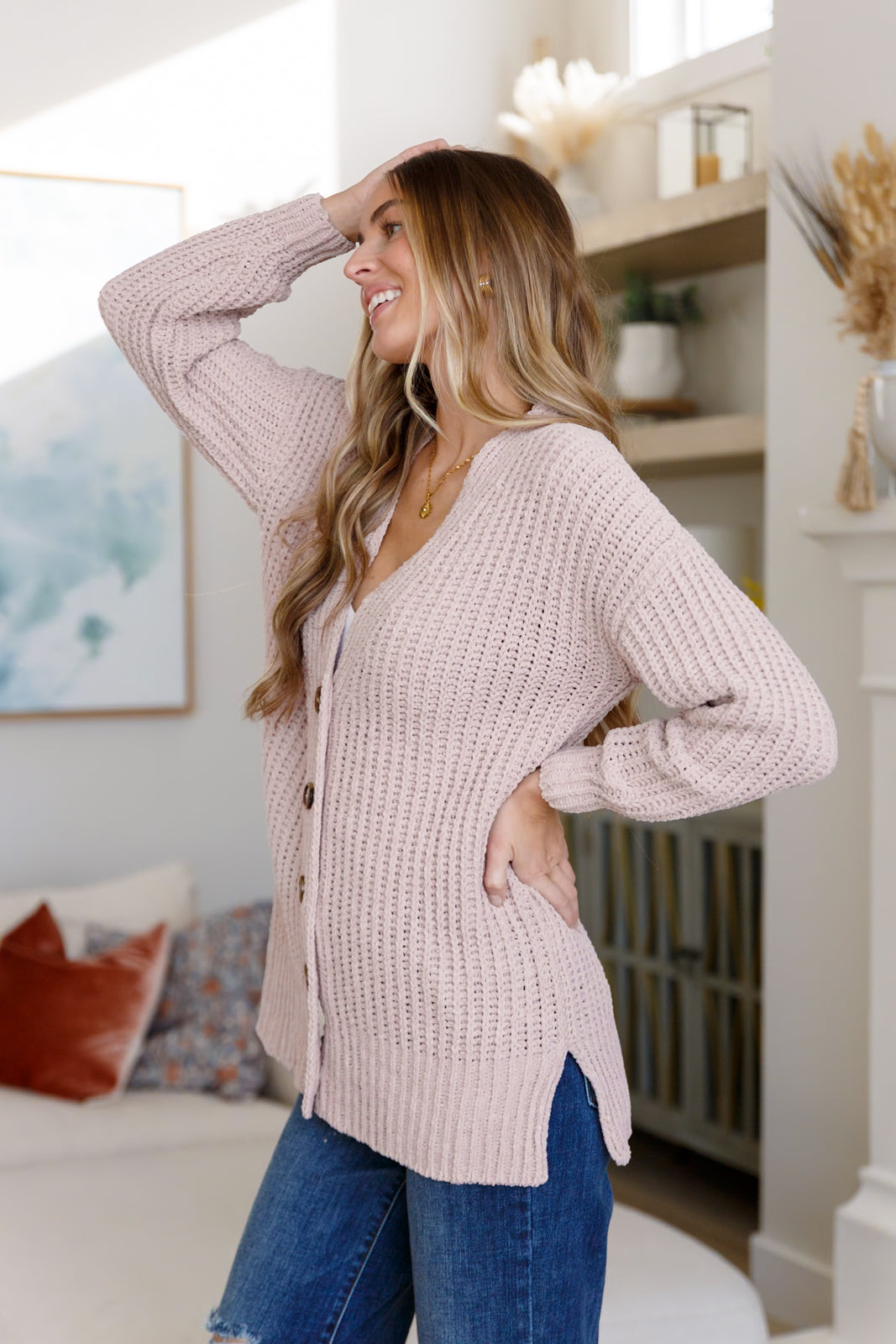 Mother Knows Best Buttoned Down Cardigan (Online Exclusive)