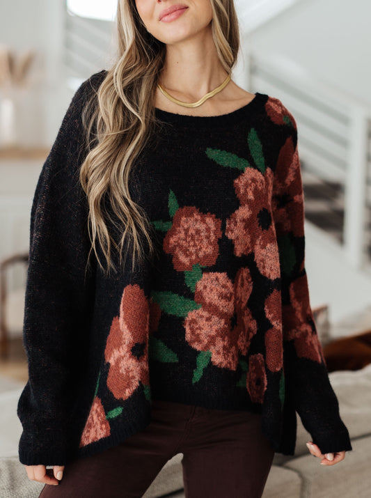 Parisian Garden Sweater - Regular & Plus (ONLINE EXCLUSIVE)
