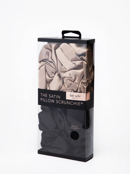Satin Pillow Scrunchies