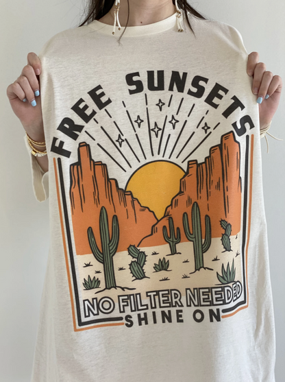 Free Sunsets Graphic Tee