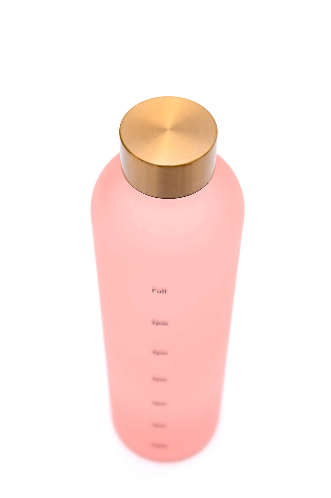 Sippin' Pretty 32 oz Translucent Water Bottle in Pink & Gold (Online Exclusive)