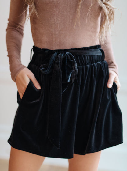 Wrapped in Velvet Shorts (Online Exclusive)