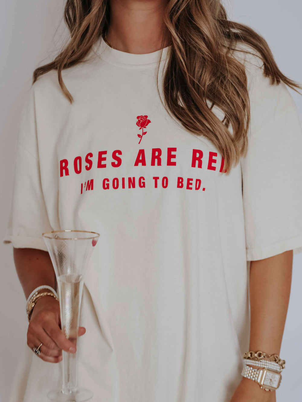 Roses are Red - I'm Going to Bed Graphic Tee